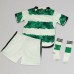 Günstige Celtic Babykleidung Heim Fussballtrikot Kinder 2023-24 Kurzarm (+ kurze hosen)